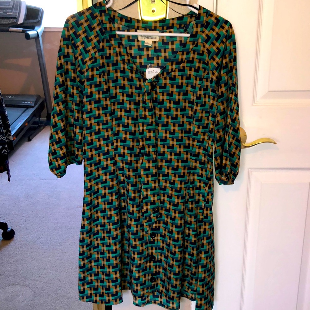 NWT-Retro fit and flare dress!